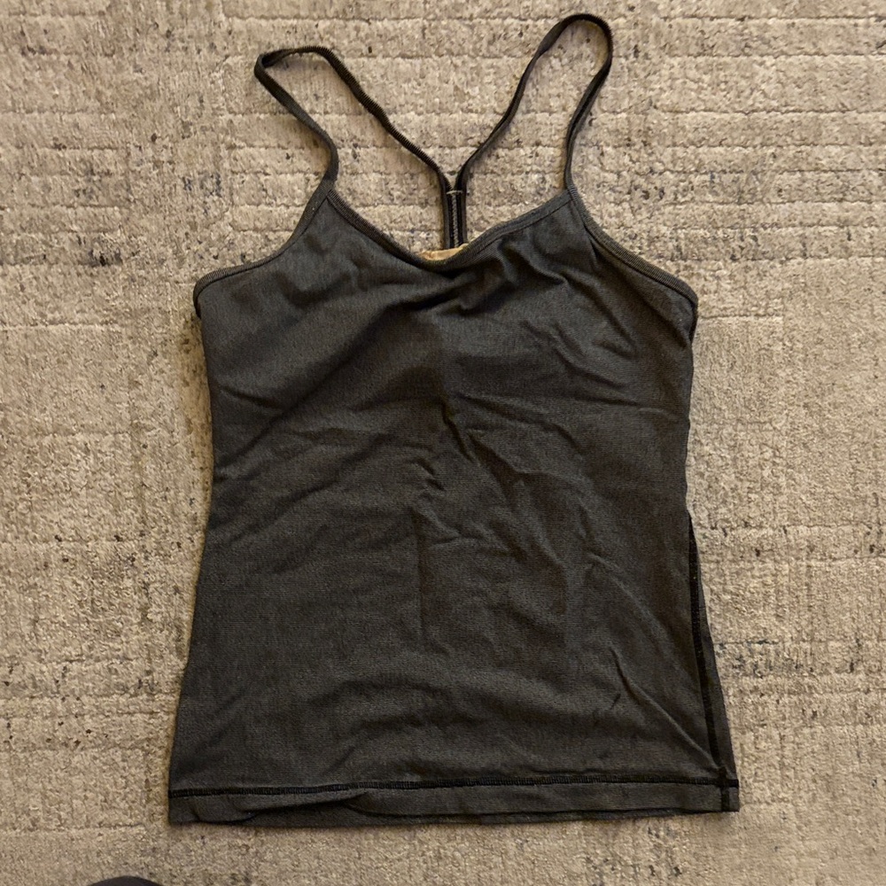 lululemon athletica Black Tank Top